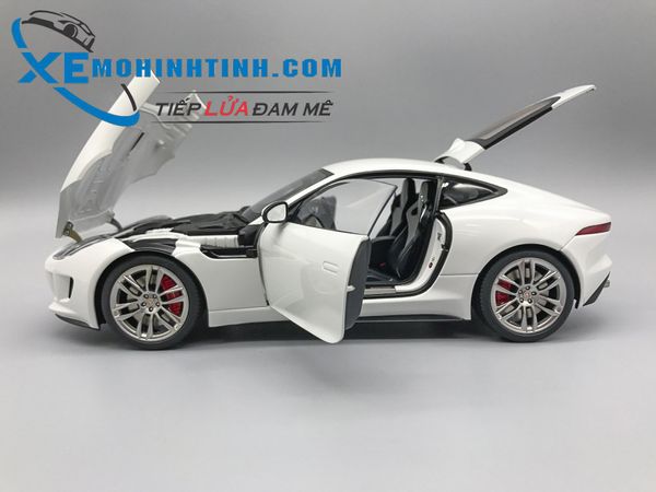 XE MÔ HÌNH JAGUAR F TYPE 2015 R COUPE 1:18 AUTOART (TRẮNG)