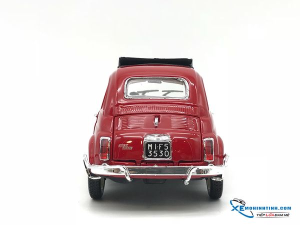 New Fiat 500 L Bburago 1:24 (Đỏ)