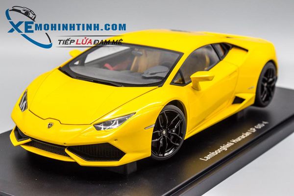 XE MÔ HÌNH LAMBORGHINI HURACAN LP610-4 1:18 AUTOART (VÀNG)