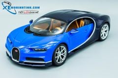 XE MÔ HÌNH BUGATTI CHIRON 1:18 BBURAGO (XANH)