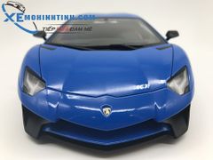 1/18 LAMBORGHINI AVENTADOR LP750-4 SV (BLU LEMANS/BLUE)