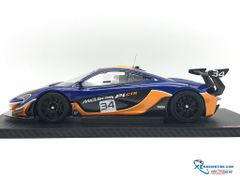 TSM181008R MH TSM-MODEL 1:18 MCLAREN P1™ GTR BLUE/ORANGE