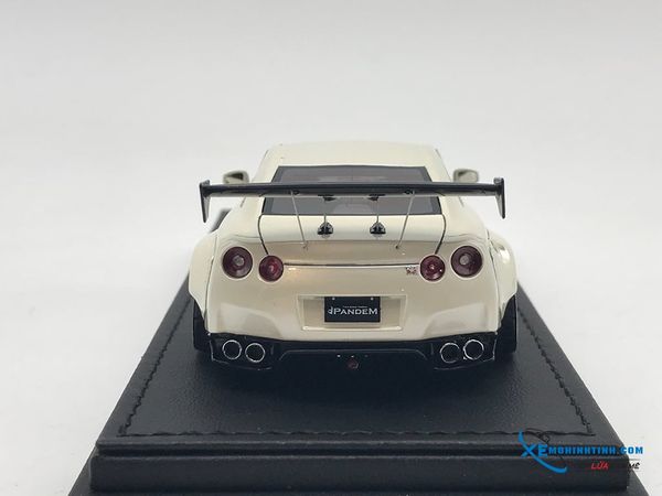 Nissan GTR-R35 PanDem Iginition Model 1:43 (Trắng)