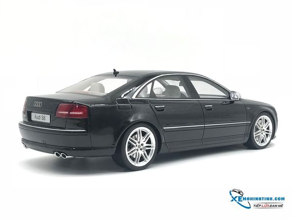 MÔ HÌNH AUDI S8 2008 Phantom Black 1/18