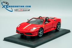 XE MÔ HÌNH FERRARI SCUDERIA SPIDER 1:32 BBURAGO (ĐỎ)