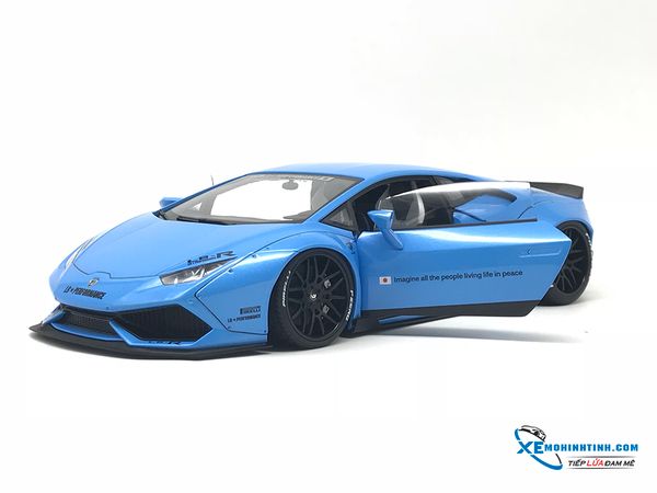 1/18 LIBERTY WALK LB-WORKS LAMBORGHINI HURACAN (METALLIC SKY BLUE)