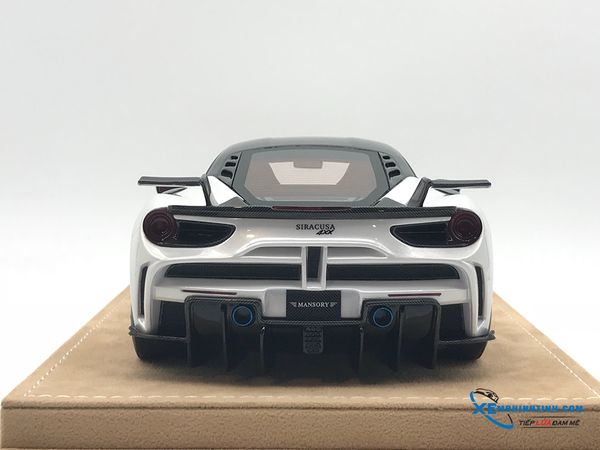 J32-10 MH JUC FERRARI 488 4XX SIRACUSA MANSORY (PEARL WHITE)