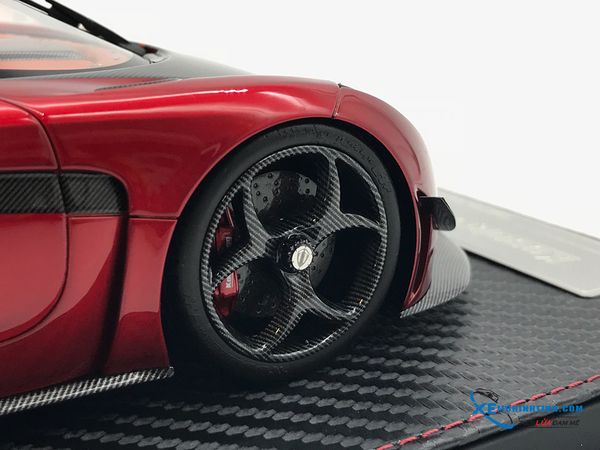 SA010-01 MH 1:18 SOPHIART KOENIGSEGG REGERA ( ĐỎ - CARBON )