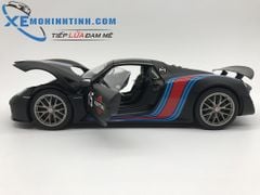 1/18 PORSCHE 918 SPYDER WEISSACH PACKAGE (BLACK/MARTINI LIVERY)