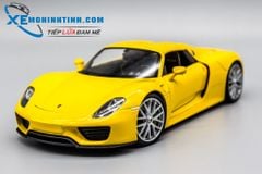 Xe Mô Hình Porsche 918 1:24 Welly ( Vàng )