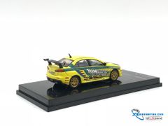 T64-004-JUN MH 1:64 TARMAC WORKS MITSUBISHI EVO X TOURING CAR TUNED NY JUN