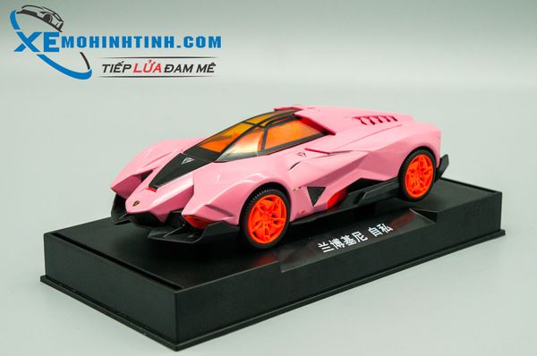 XE MÔ HÌNH LAMBORGHINI EGOISTA 1:32 DOUBLE HORSES (HỒNG)