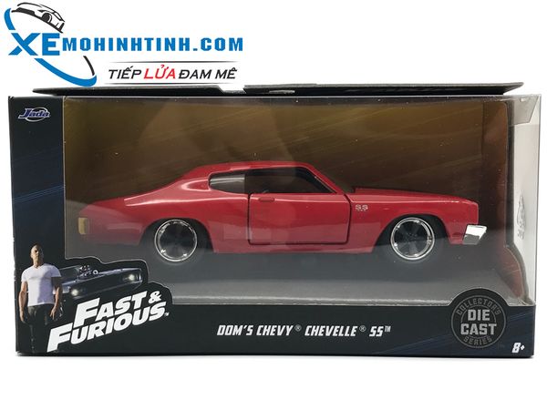 MH DOM'S CHEVELLE 55 1:32 (ĐỎ)