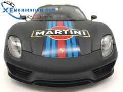 1/18 PORSCHE 918 SPYDER WEISSACH PACKAGE (BLACK/MARTINI LIVERY)