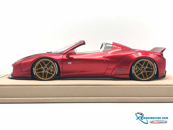 Ferrari 458 LB Roadster Liberty Walk 1:18 (Đỏ)