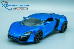 XE MÔ HÌNH LYKAN HYPERSPORT 1:24 JADA TOYS (XANH DƯƠNG)