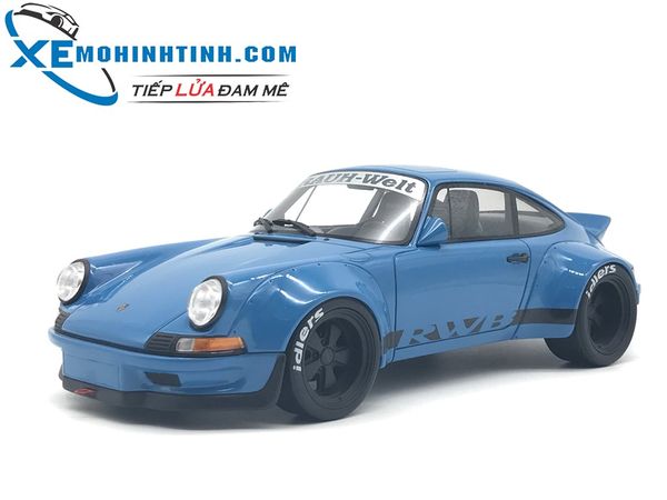 XE MÔ HÌNH PORSCHE 911 RWB CLASSIC 1:18 GTSPIRIT (XANH)