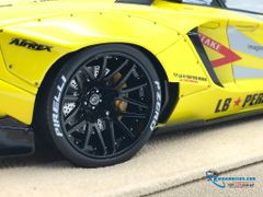 LB1864(Y-D) MH LB WALKS LAMBORGHINI AVENTADOR LP700-4 (YELLOW-DA)