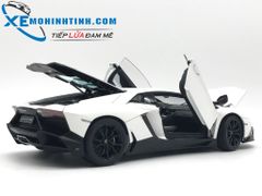 Lamborghini AVENTADOR LP720-4 50TH ANNIVERSARY EDITION Autoart 1:18 (Trắng)