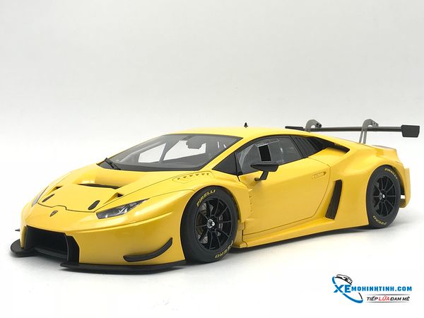 1/18 LAMBORGHINI HURACAN GT3 ( GIALLO INTI / PEARL EFFECT YELLOW )