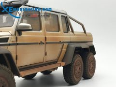 Xe Mô Hình Mercedes-Benz G63 Amg 6X6 1:18 Autoart (Bạc)