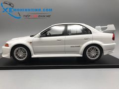 Xe Mô Hình Mitsubishi Lance Evolution V 1:18 Tarmac Works (Trắng)