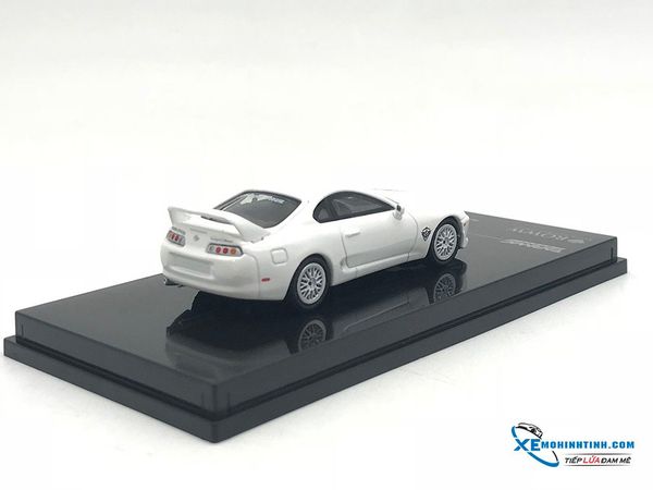 Toyota Supra Roww Reach Out Worl Wine Tarmac 1:64 Trắng