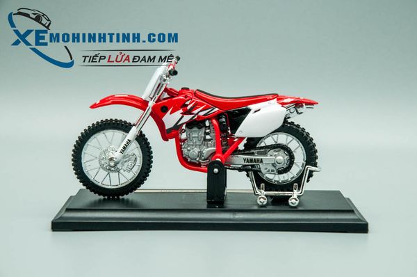 XE MÔ HÌNH YAMAHA YZ-450F 1:18 MAISTO (ĐỎ)