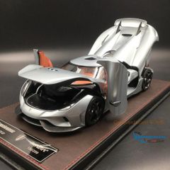 FA012-76 MH 1:18 FRONTIART KOENIGSEGG REGERA (Xám) - OPENED