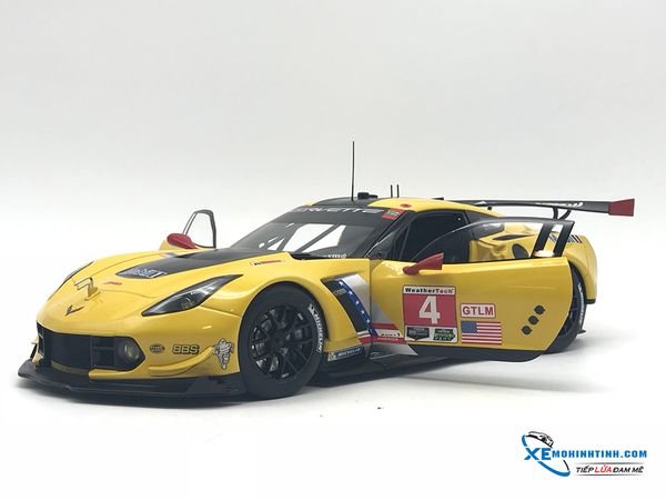 1/18 CHEVROLET CORVETTE C7.R LIME ROCK 2016 WINNER #4