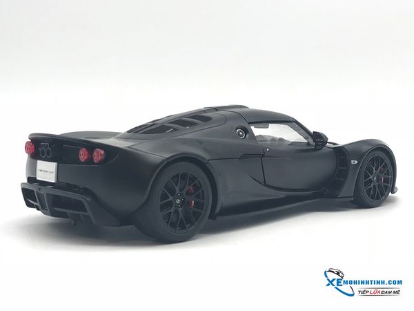 1/18 HENNESSEY VENOM GT SPYDER (MATT CARBON BLACK)