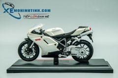 XE MÔ HÌNH DUCATI 848 1:18 MAISTO (TRẮNG)