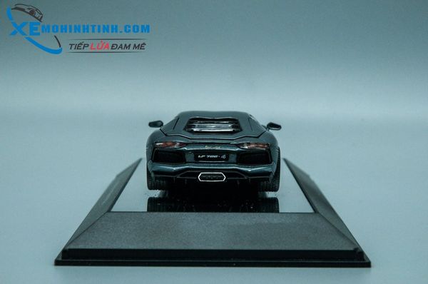 Xe Mô Hình Lamborghini Aventador Lp700-4 1:43 Autoart (Xám)