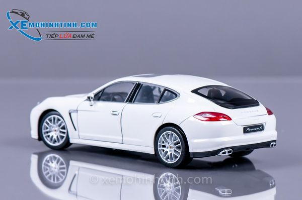 XE MÔ HÌNH PORSCHE PANAMERA S 1:24 WELLY (TRẮNG)