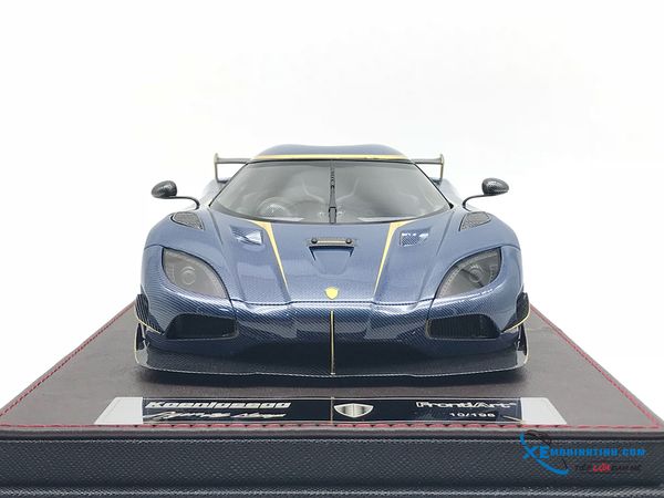 Koenigsegg  Agera RS Naraya Frontiart 1:18 (Xanh)