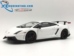 XE MÔ HÌNH LAMBORGHINI GALLARDO LP570 SUPERTROFEO STRADALE 1:18 AUTOART (TRẮNG)