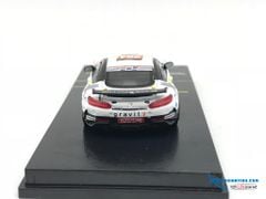 Xe mô hình Mercedes - AMG GT4 Dubai 24H 2018 1/64 Tarmac Works ( Trắng )