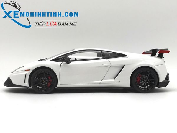 XE MÔ HÌNH LAMBORGHINI GALLARDO LP570 SUPERTROFEO STRADALE 1:18 AUTOART (TRẮNG)