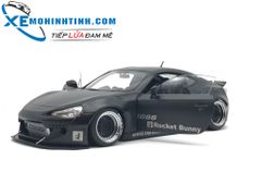 1:18 ROCKET BUNNY TOYOTA 86 (MATT BLACK/BLACK WHEELS)