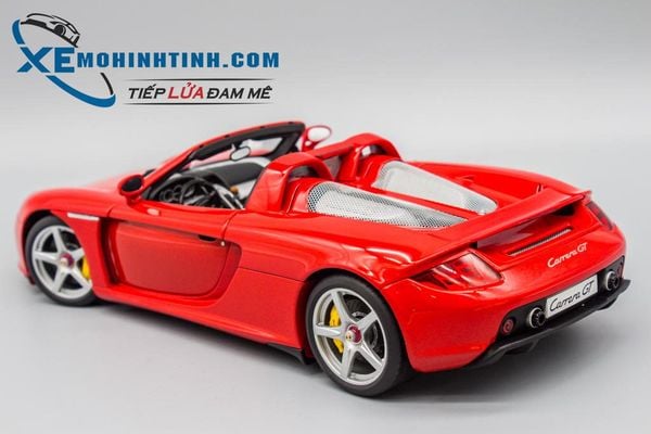 XE MÔ HÌNH PORSCHE CARRERA GT 1:18 AUTOART (ĐỎ)