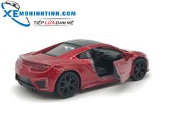 HỘP XE MÔ HÌNH Honda NSX 2015 WELLY 1:36 (Đỏ)