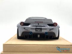 Xe mô hình Ferrari 488 Liberty Walks 1/18 ( Xám Tro )