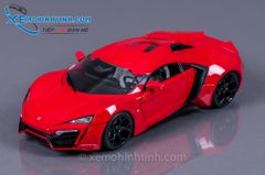 XE MÔ HÌNH LYKAN HYPERSPORT 1:18 JADA TOYS (ĐỎ)