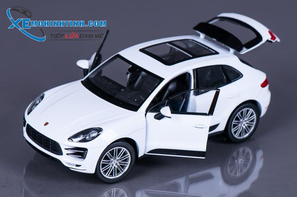 Xe Mô Hình Porsche Macan 1:24 Welly ( Trắng )