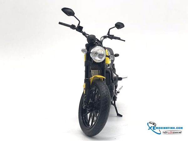 Xe Mô Hình Ducati Csrambler Icon'62 TSM Yellow 1:12