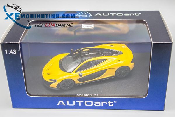 Xe Mô Hình Mclaren P1 1:43 Autoart (Vàng)