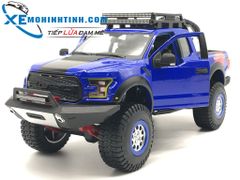 XE MÔ HÌNH DESIGN OFF-ROAD KINGS 2017 FORD F-150 RAPTOR 1:24 MAISTO (XANH DƯƠNG)