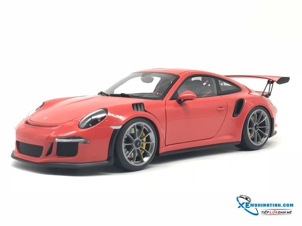 1/18 PORSCHE 911(991) GT3 RS (LAVA ORANGE/DARK GREY WHEELS)