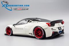 XE MÔ HÌNH FERRARI 458 LB PERFORMANCE 1:18 AGU (TRẮNG)