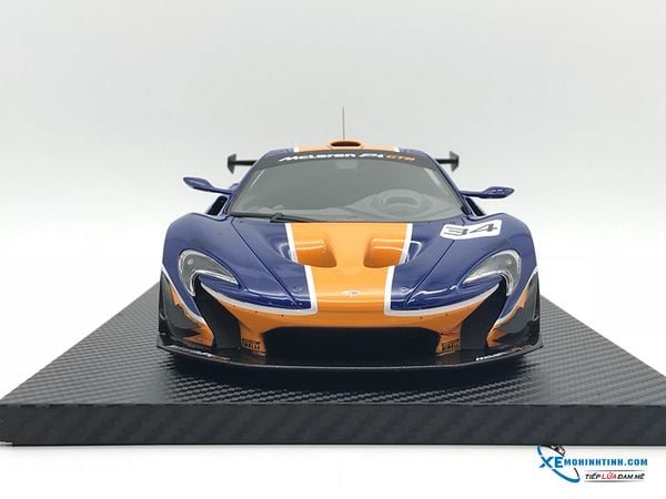 TSM181008R MH TSM-MODEL 1:18 MCLAREN P1™ GTR BLUE/ORANGE